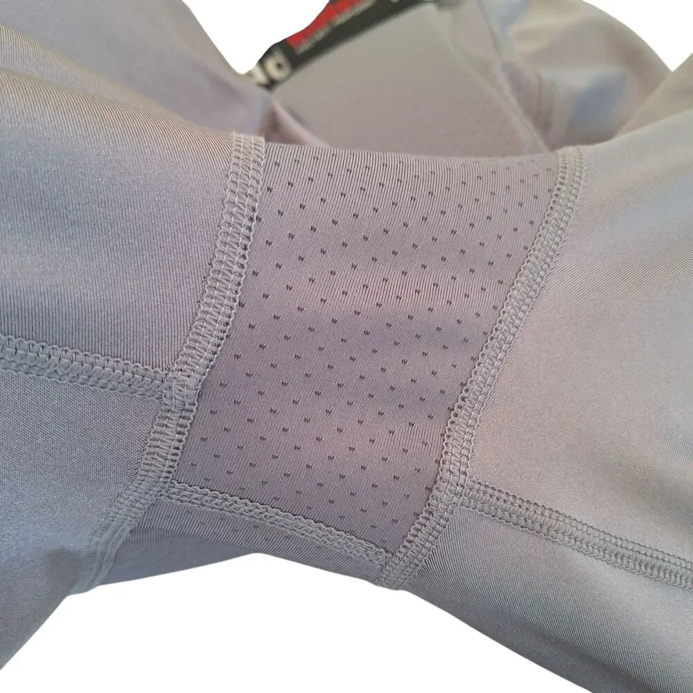 Riddell Padded Girdle Shorts Mens Medium Gray Power Football Compression RGWPWT